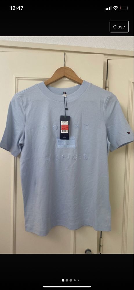 Tommy Hilfiger T-shirt oryginalny S bluzka -60%