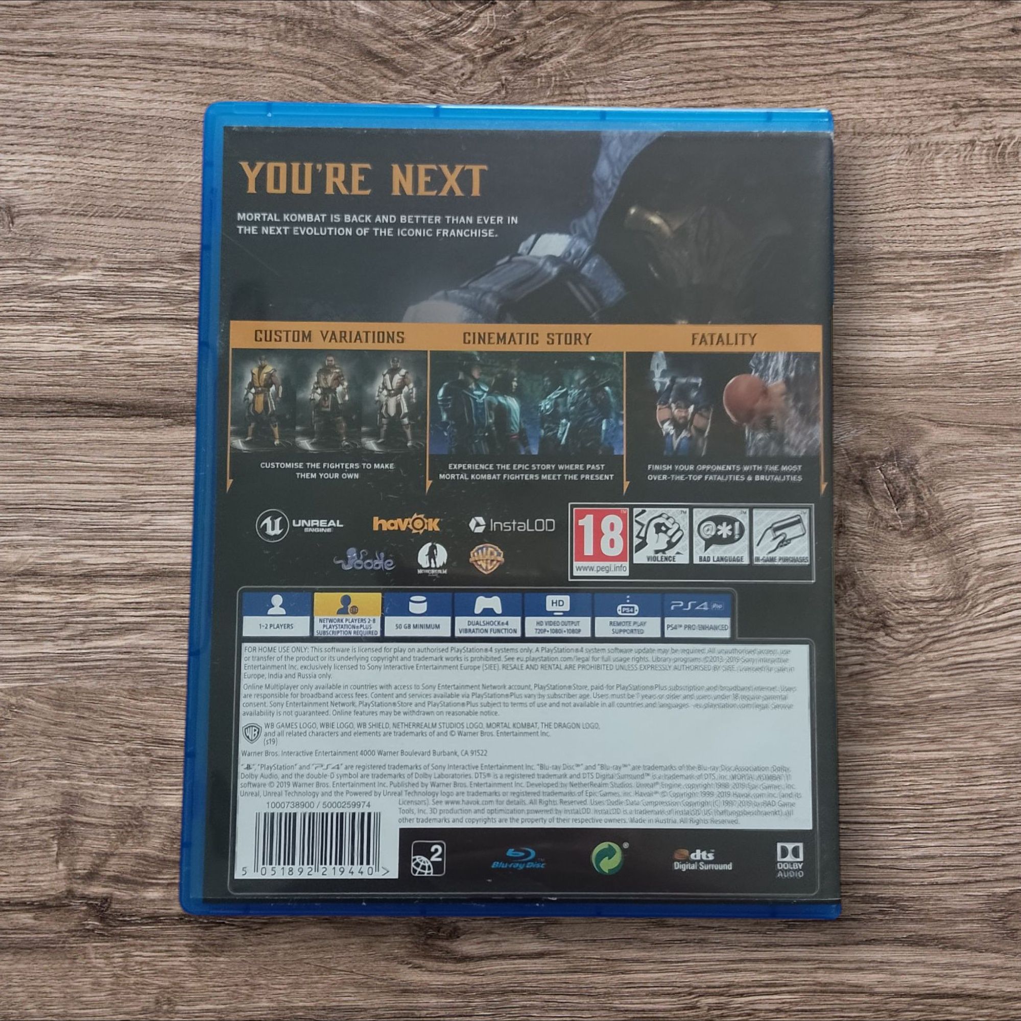 Mortal kombat 11 na ps4