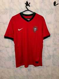 Camisola Portugal Euro24 Vermelha XL