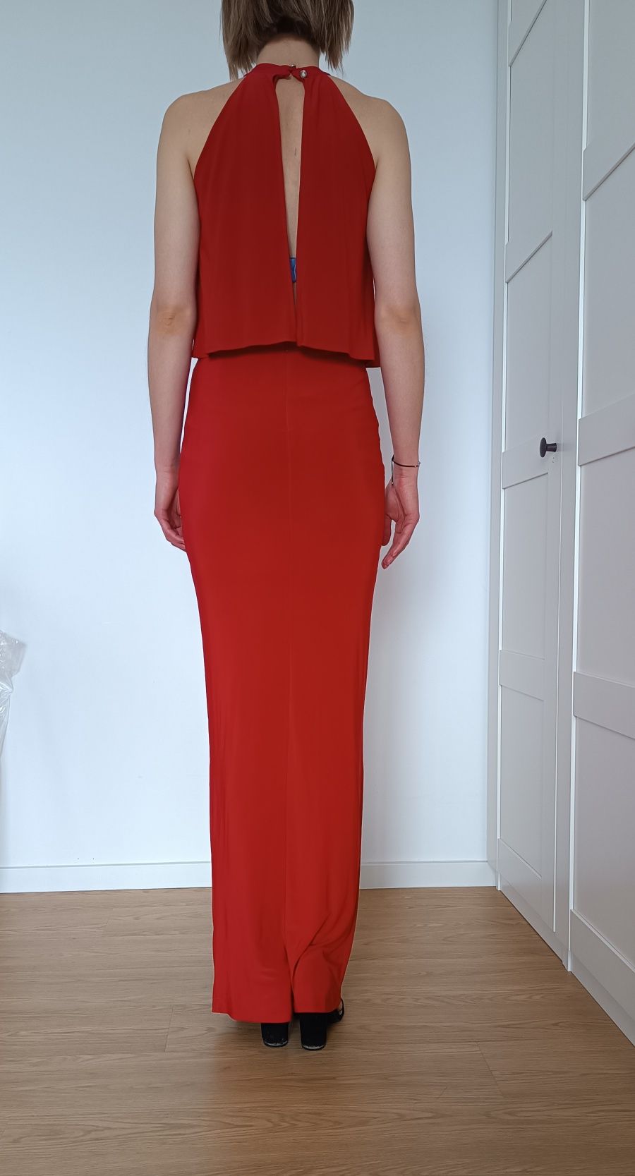 Długa sukienka maxi