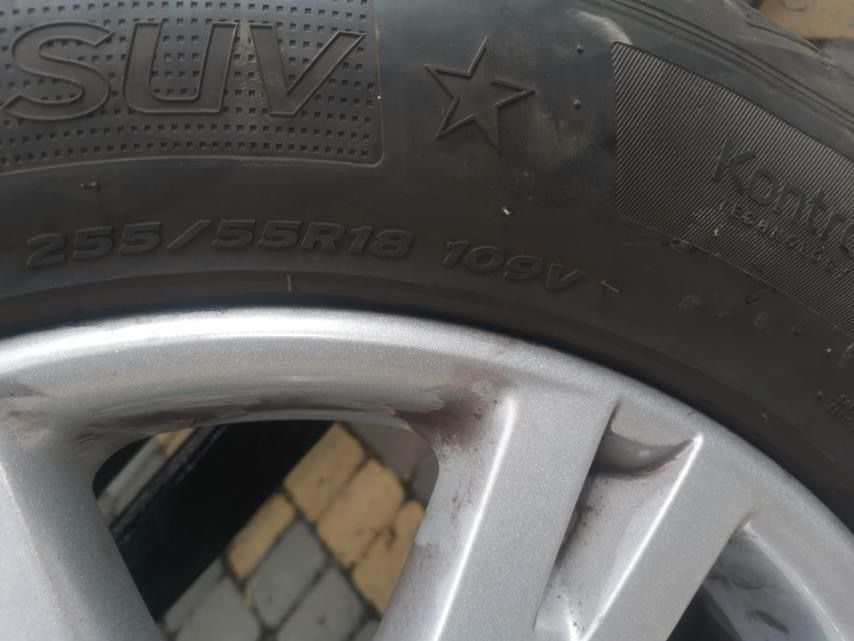 Резина диски ОРИГИНАЛ Лето 255/55 R18 Runflat з таурега