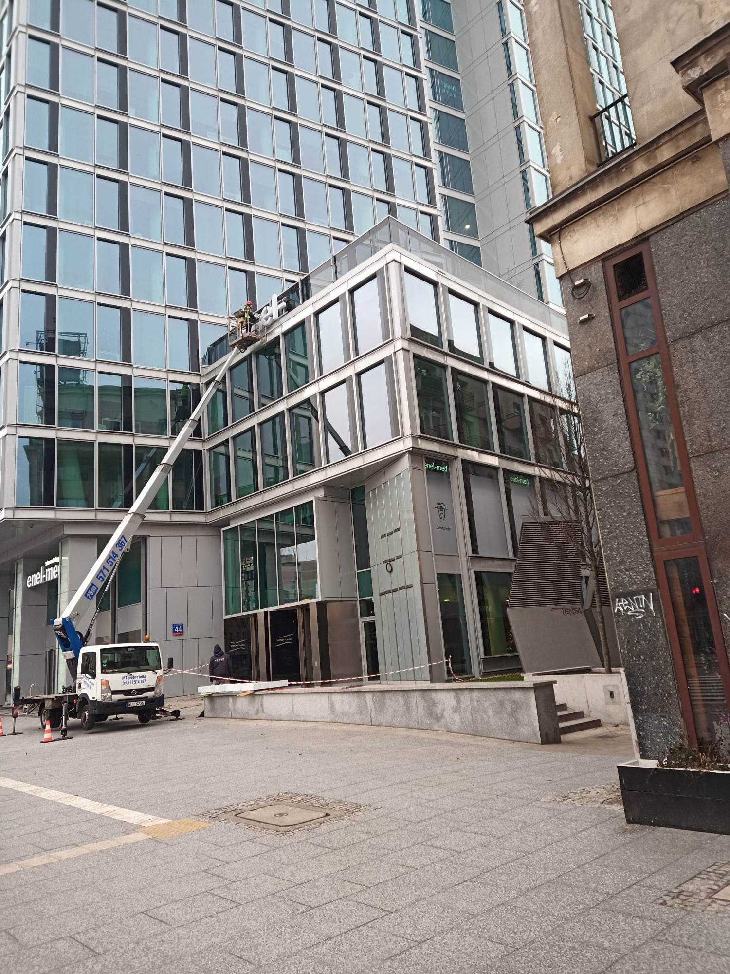 wynajem podnośnika koszowego 20m i 25m Warszawa, Piaseczno, Pruszków