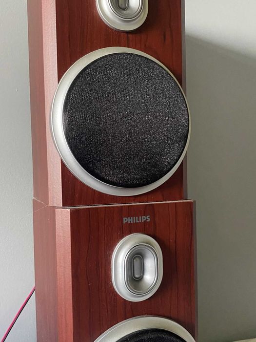 Leitor de CD e colunas Philips