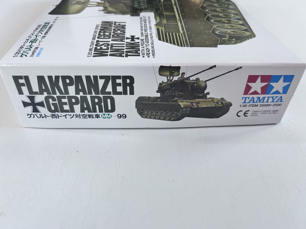 Czołg Flakpanzer Gepard model Tamiya 35099
