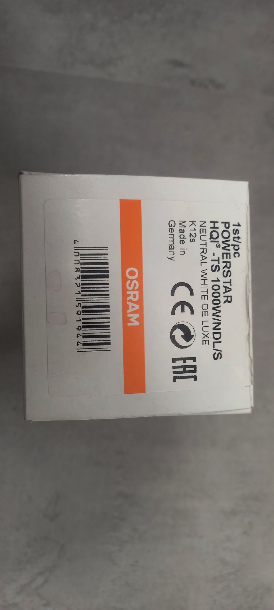 Żarówka Lampy wyładowcze Osram Powerstar HQI - TS 1000 W/NDL/S