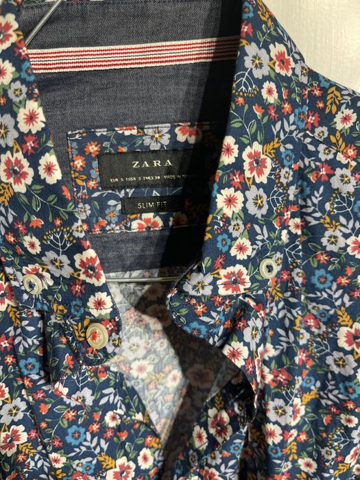 Camisa slim fit 38 zara