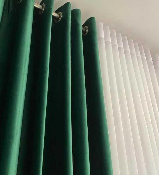 комплект штор оксамит велюр у вітальню спальню