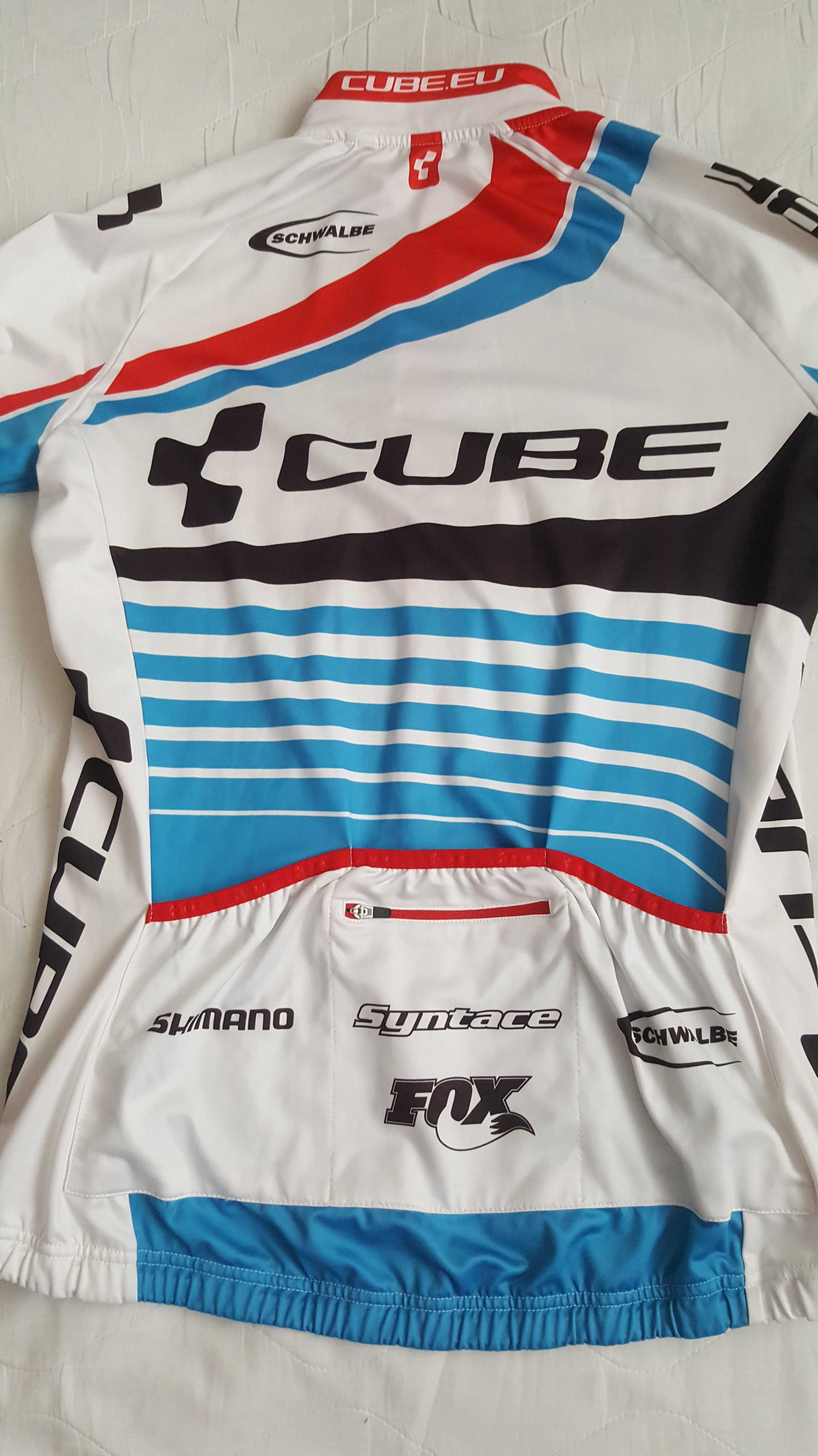 CUBE Teamline bluza kolarska rowerowa długi rękaw