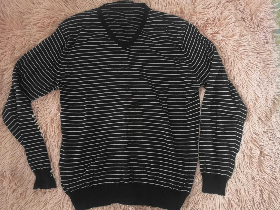 Sweter Recman L w paski
