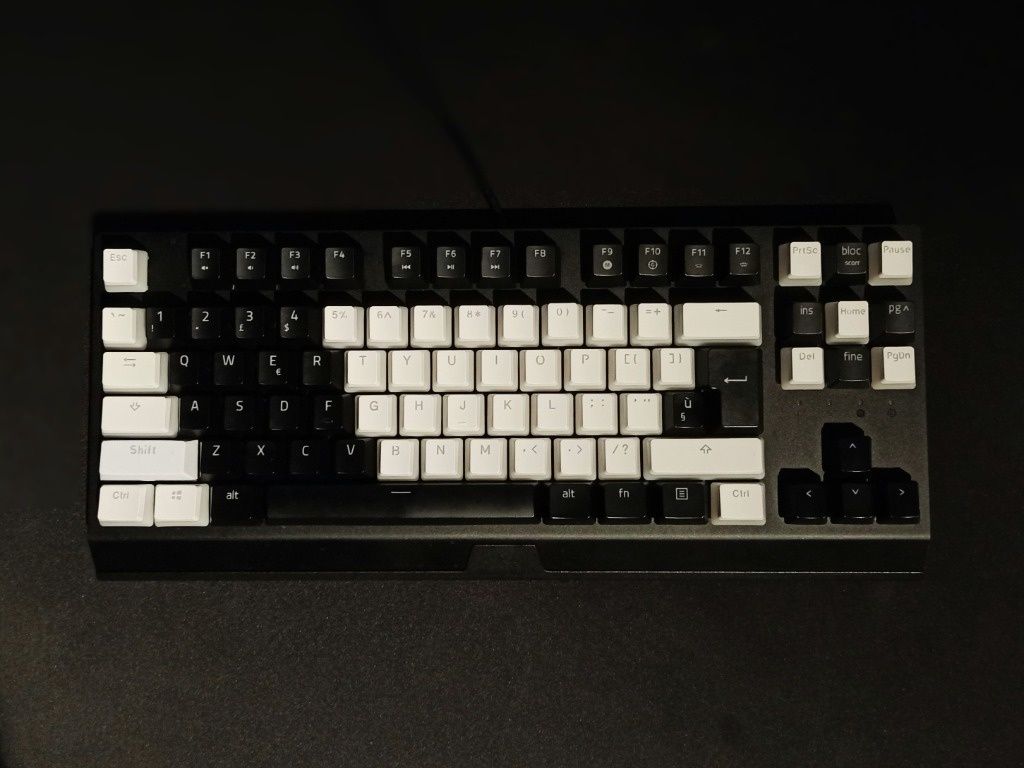 Modyfikowana klawiatura Razer Blackwidow v3 TKL Milky Yellow