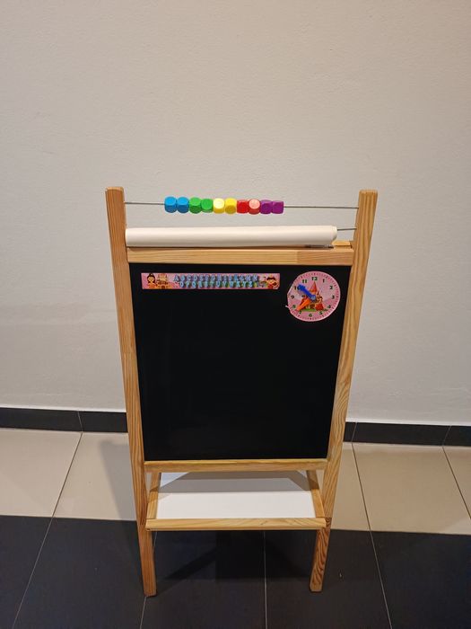 Tablica do pisania rysowania Dwustronna Drewniana TABLICA Magnetyczna