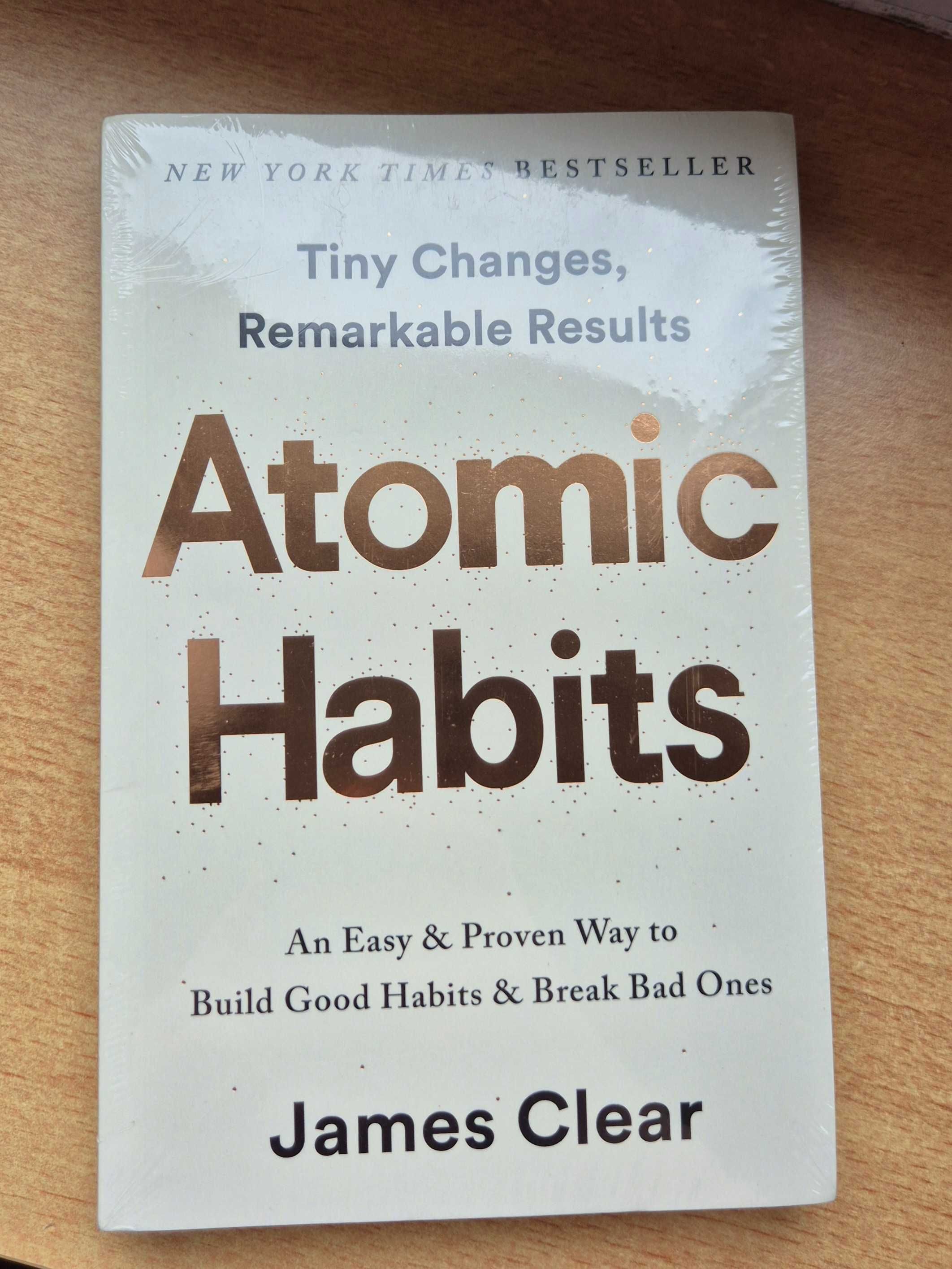 Atomic Habits Book | Atomowe nawyki, Clear James | Self-development
