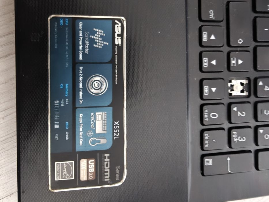 Asus x552L без зарядного