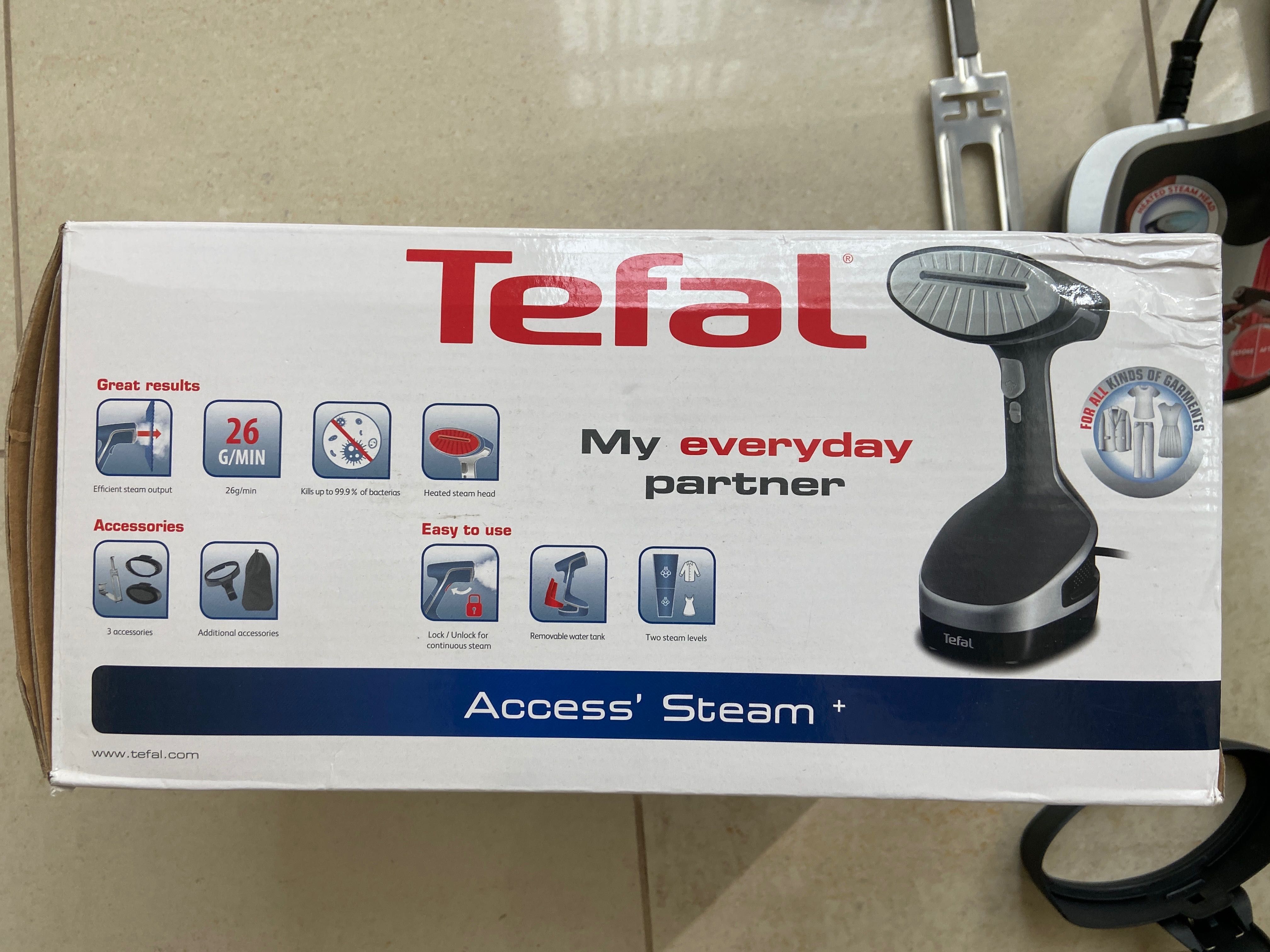 Tefal - Parownica do ubrań, zasłon, firanek - Access Steam +