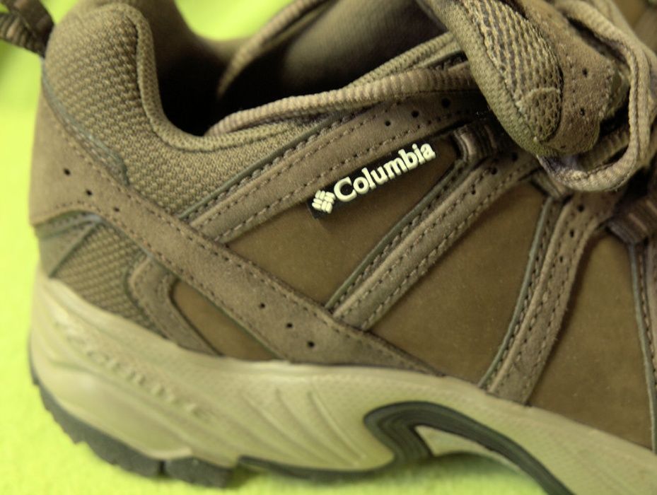 Columbia Sapatos Couro Sapatilhas Novas Caminhada Trek Hike