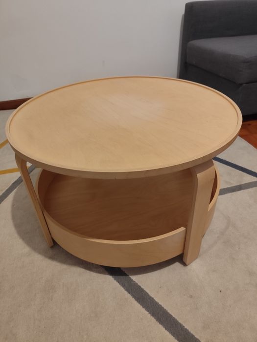 Mesa de centro redonda