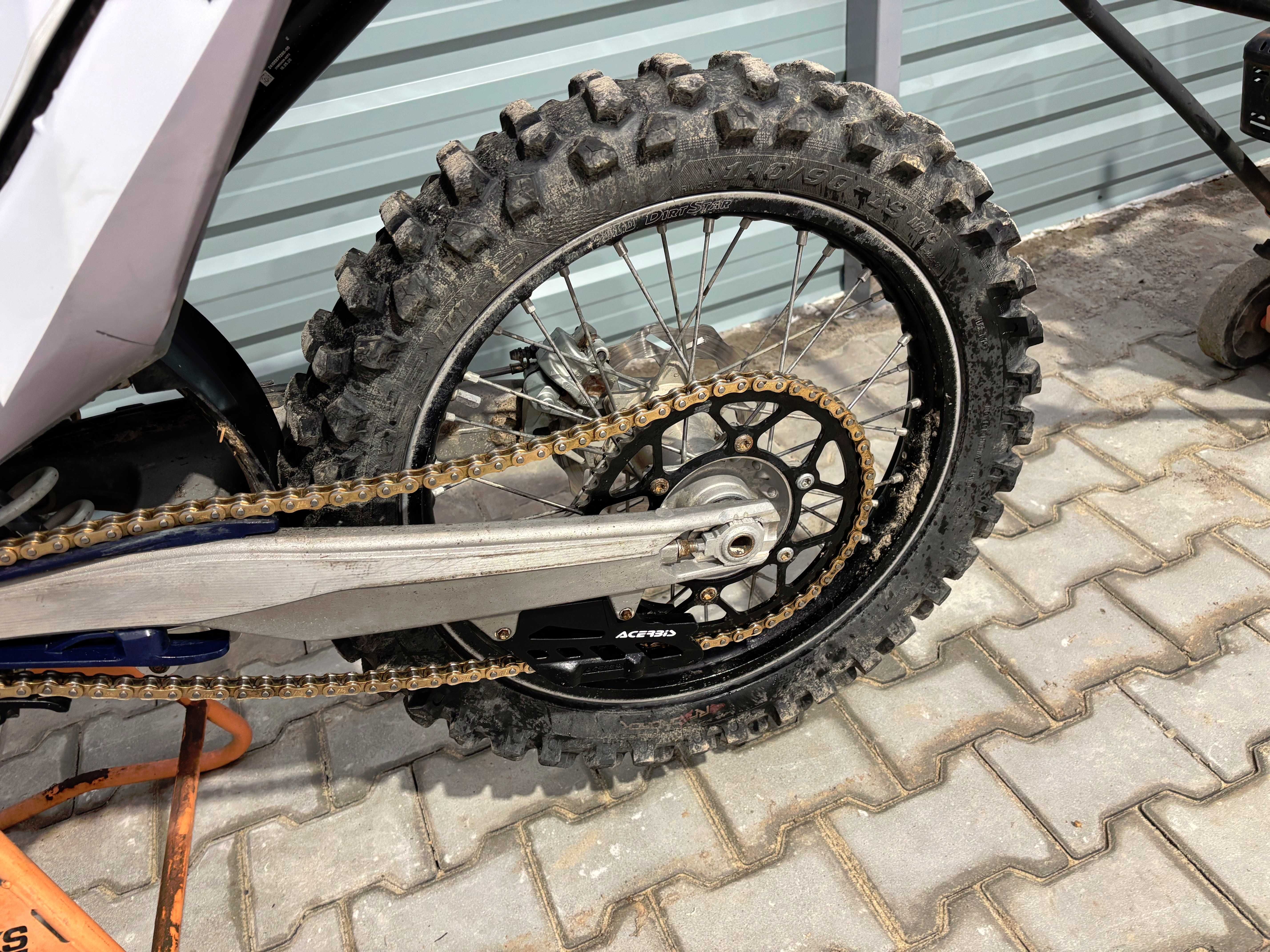 Husqvarna tc 125 rok 2021 drugi komplet plastików sx,cr,yz fmf