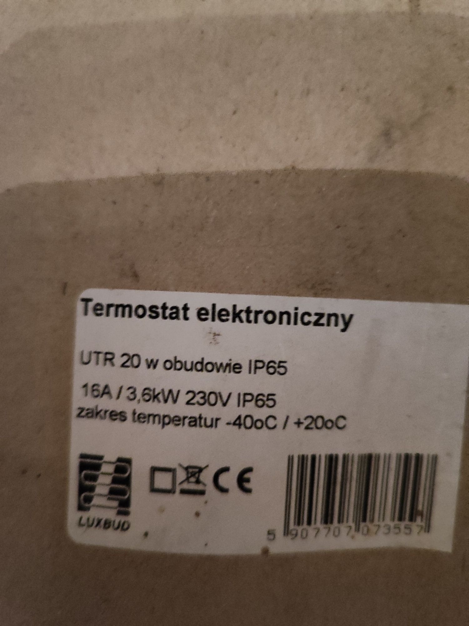 Termostat elektroniczny UTR 20