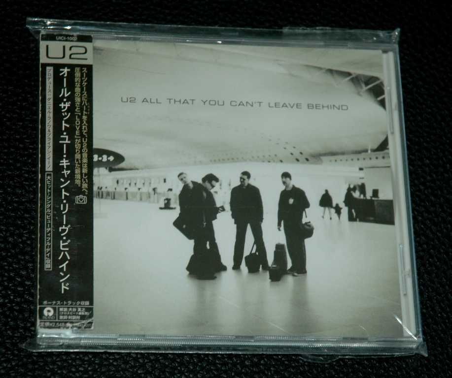 U2 - All That You Can`t Leave Behind.2000 Island Japan. OBI