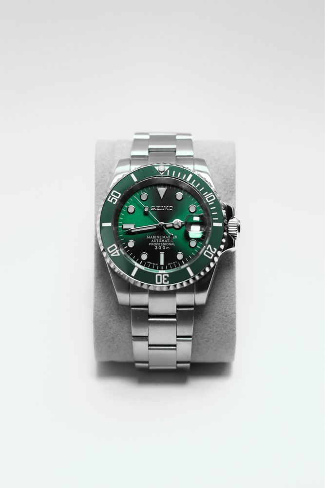Zegarek Custom Seiko Mod Submariner Hulk