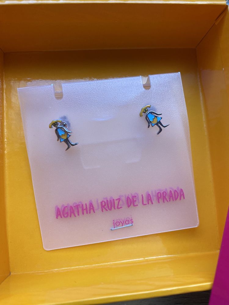 Brincos de rosca Agatha Ruiz de La Prada