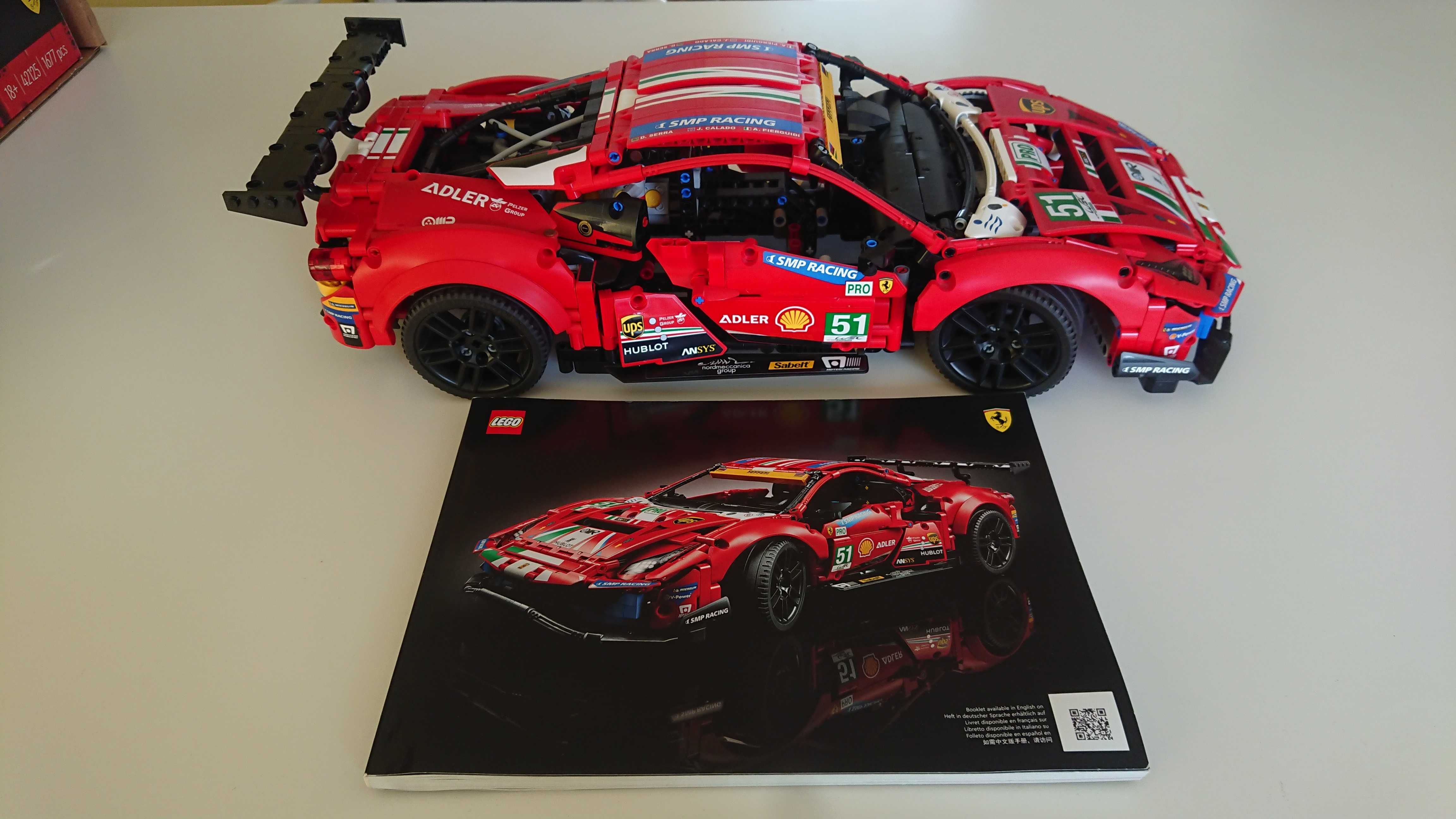 Lego Technic 42125 Ferrari 488 GTE AF Corse #51