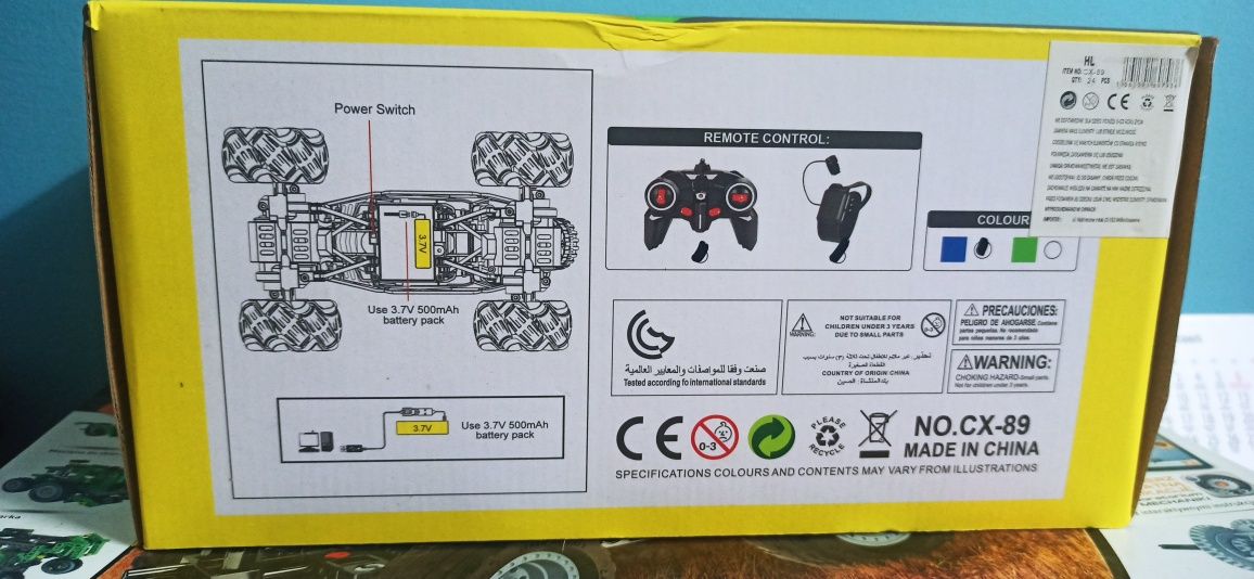 Zdalnie sterowane auto terenowe