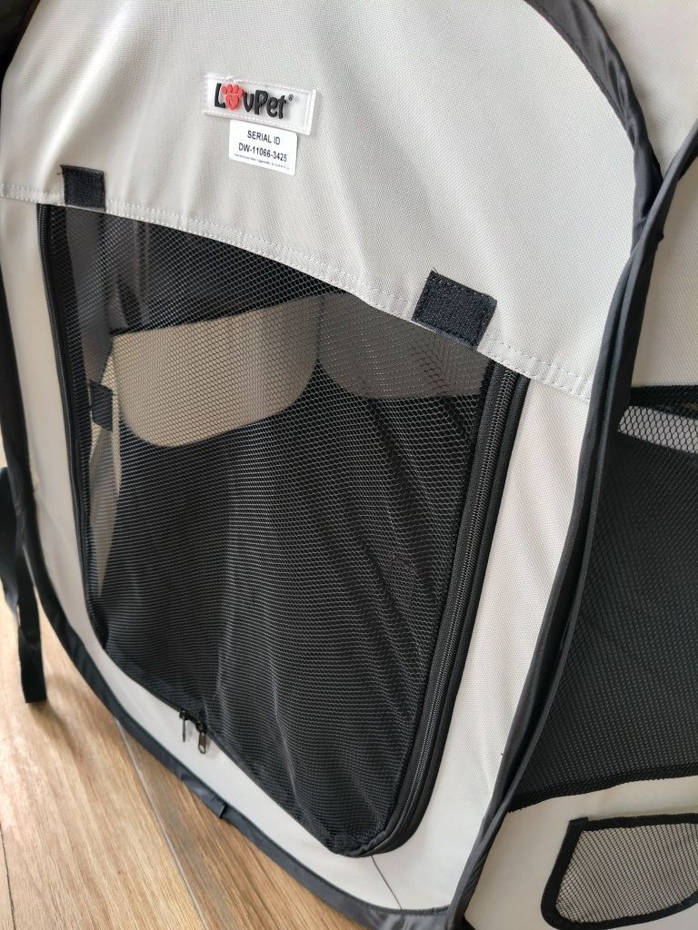 Składany, kojec dla psa, 110*65 cm, Lovpet