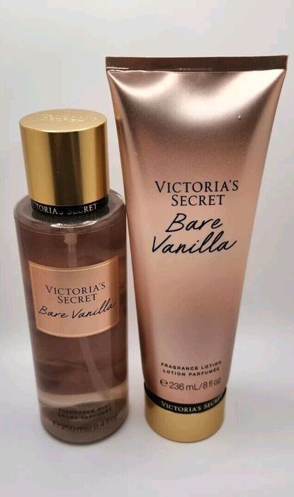 Zestaw Victoria's Secret Bare Vanilla mgiełka + balsam z USA