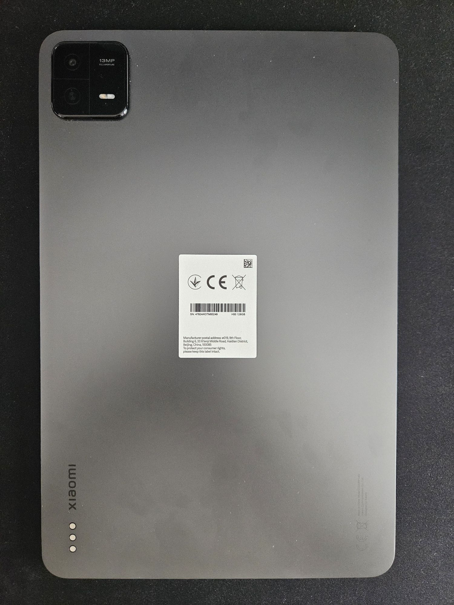 Tablet Xiaomi Mi Pad 6 6/128gb Gravity Gray
