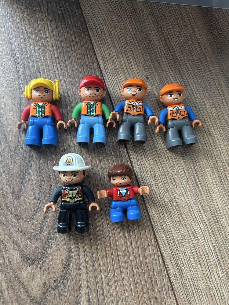 Klocki lego duplo auta koparki