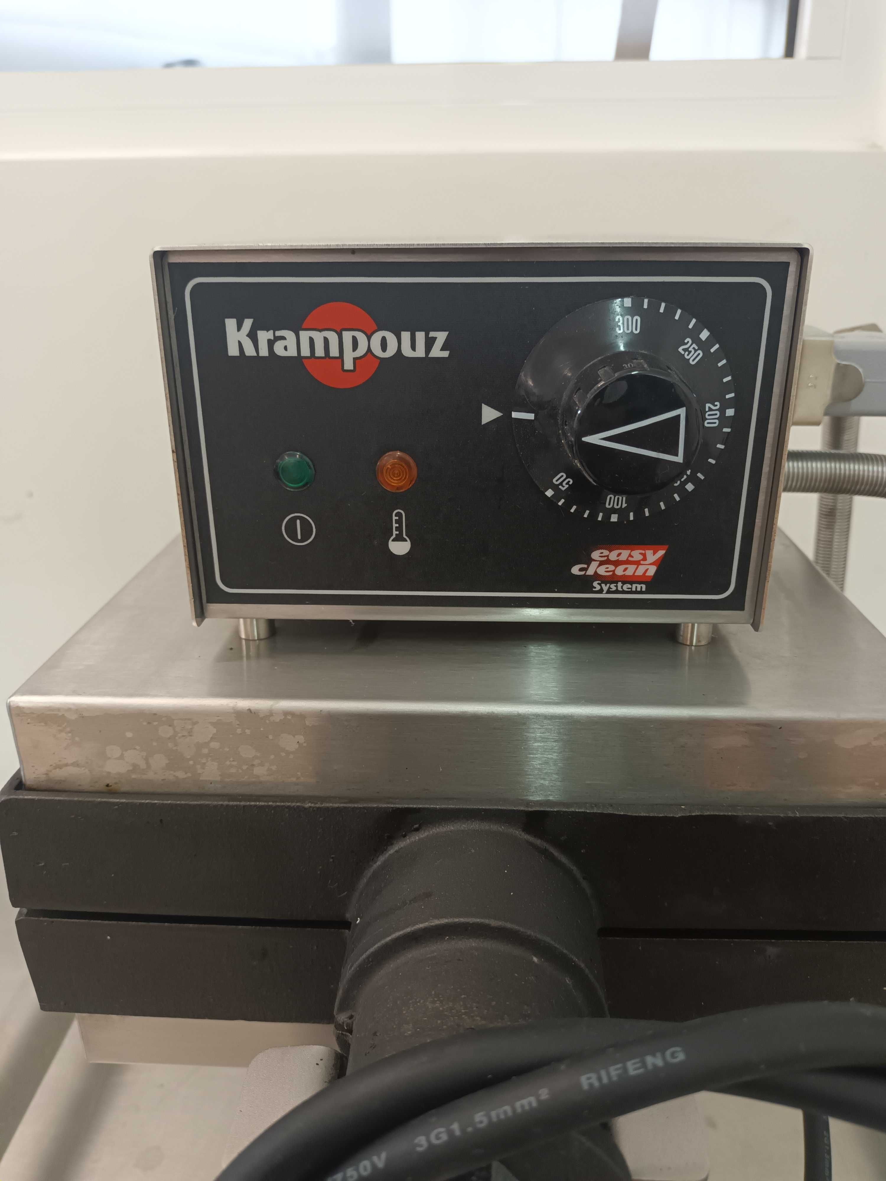 Máquina de waffles rotativa KRAMPOUZ Bruxelles 4x6