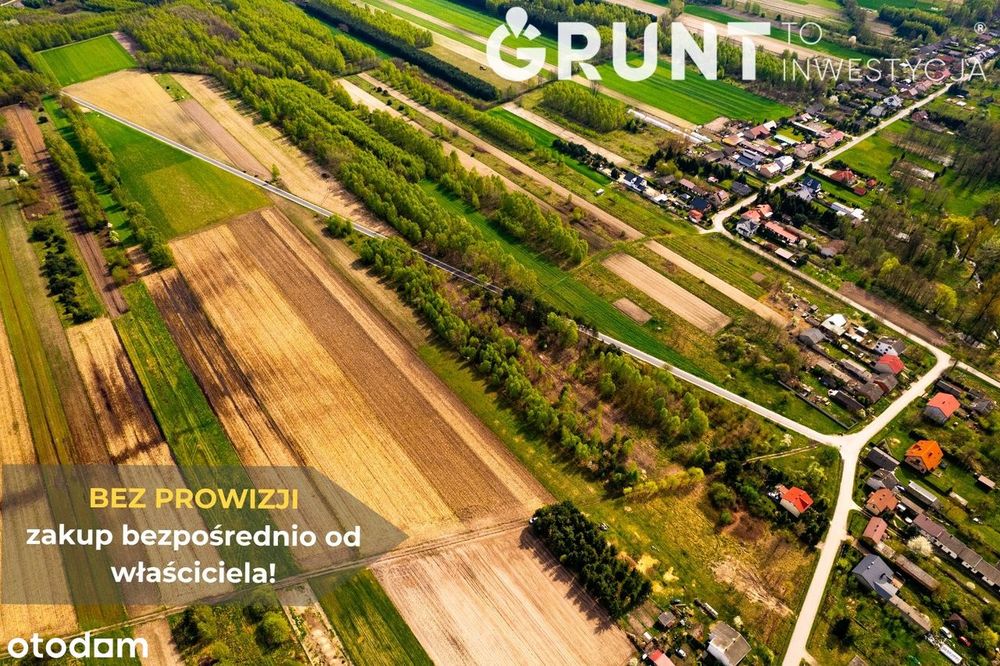 Działki między Łowiczem a Skierniewicami