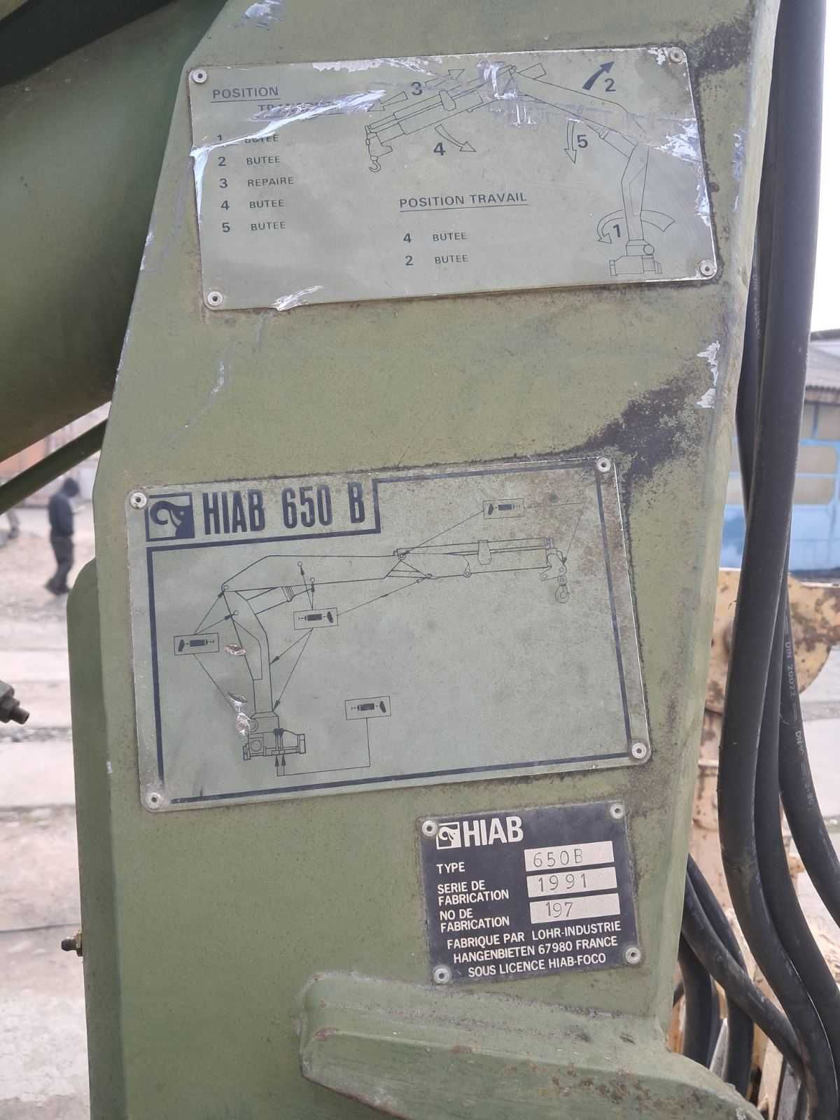 Маніпулятор HIAB 650В  3,7т.