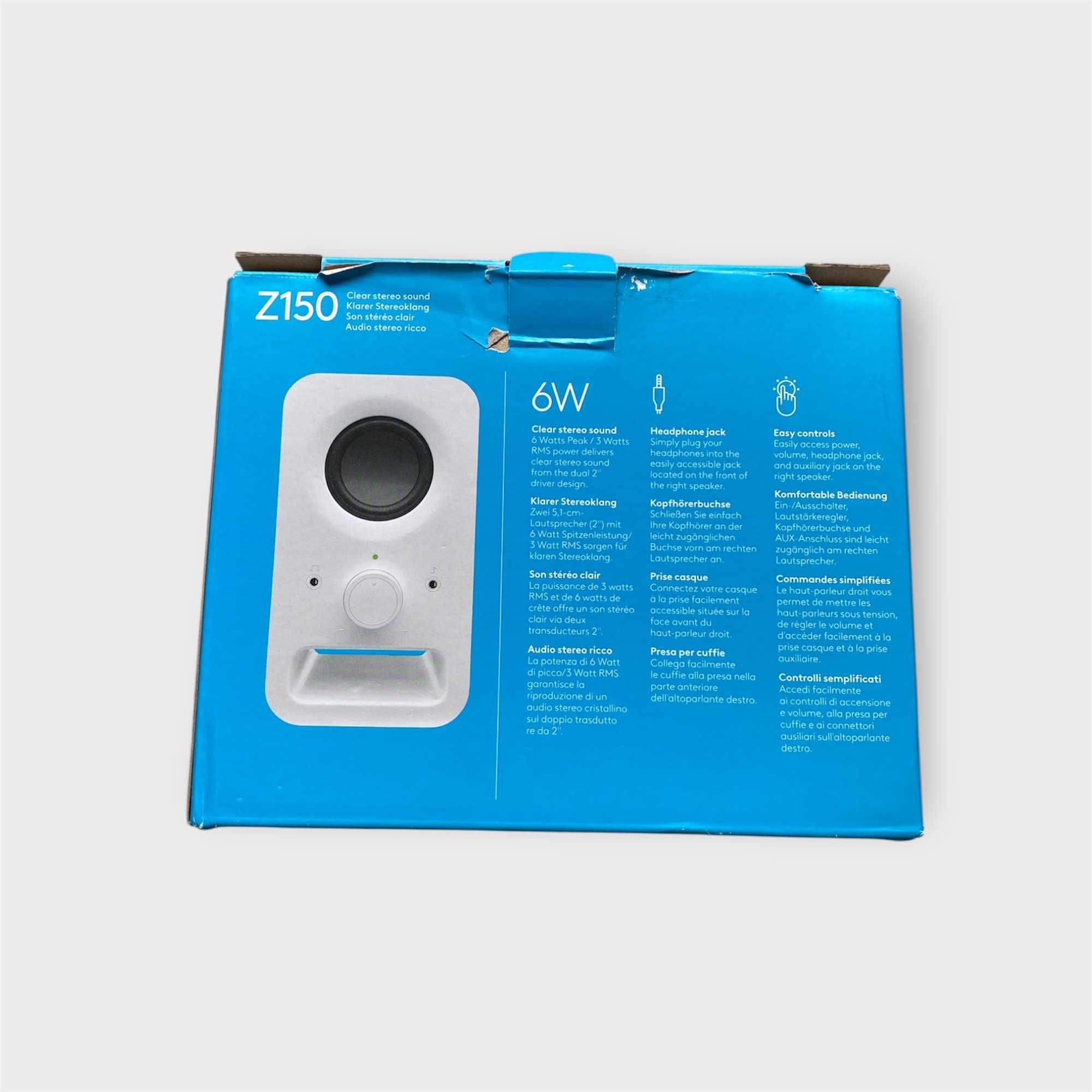 Głośniki Logitech Z150 6W biało-czarne