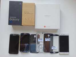 Uszkodzone Samsung Galaxy S4, plus części, S7, Huawei P9