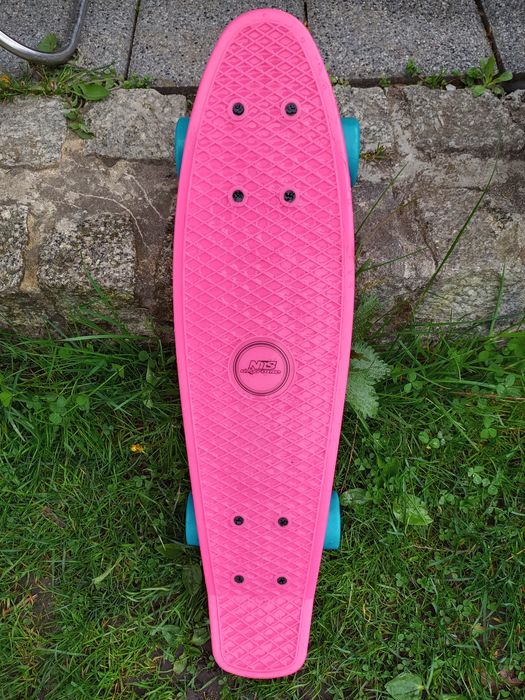 Deskorolka Meteor Fiszka Pennyboard Różowy