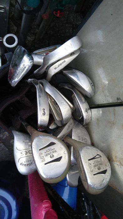 Kije golfowe 18 sztuk + torba King cobra maruman callaway