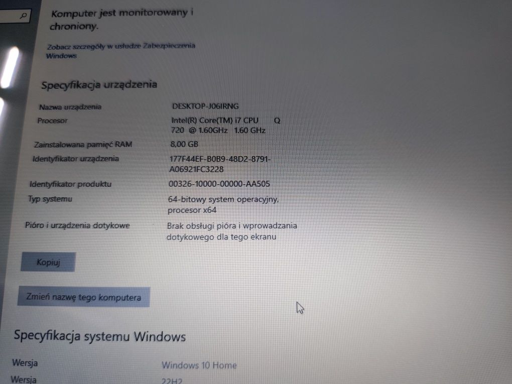 Laptop MSI GT740 i7