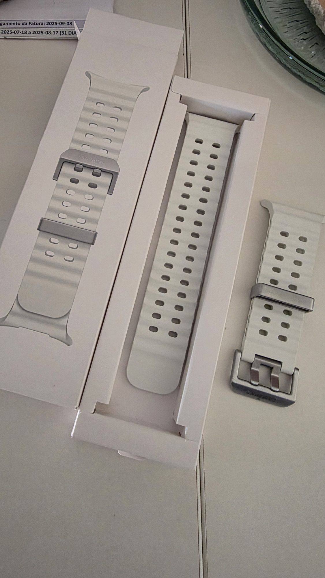 Bracelete Samsung Watch Ultra Branca - Original