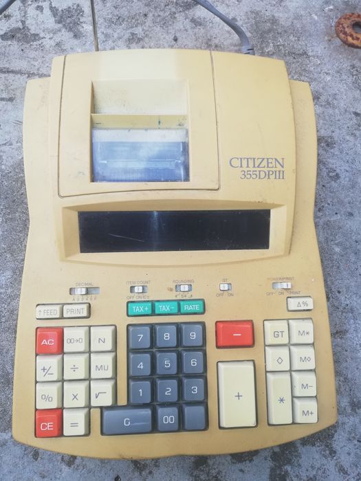 Калькулятор печатающий бухгалтерский Citizen 355 dp 3