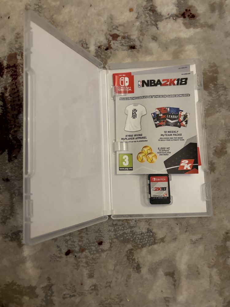 Vendo jogo NBA 2k18 Nintendo Switch