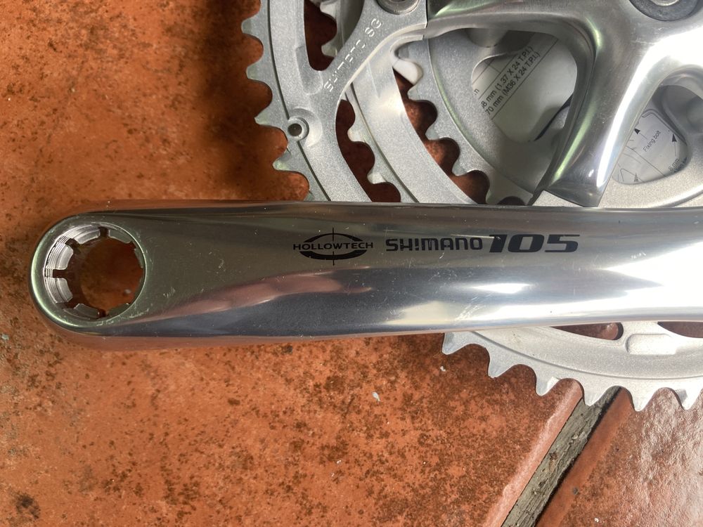 Pedaleira SHIMANO SG 105 175mm NOVA!