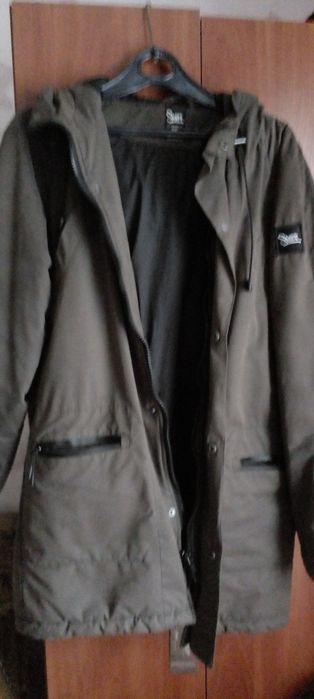 Куртка парка чоловіча Staff тепла зимова довга