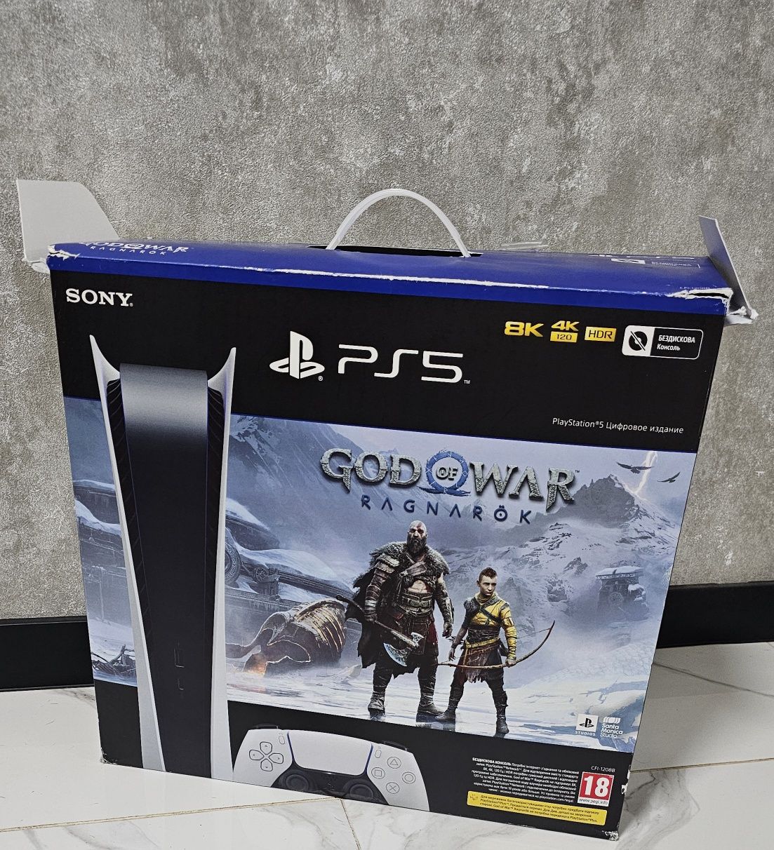 Playstation 5 825 gb + джойстик и коробка