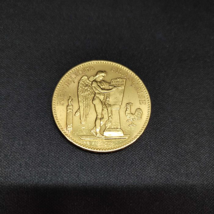 Moeda em Ouro 100 Francos