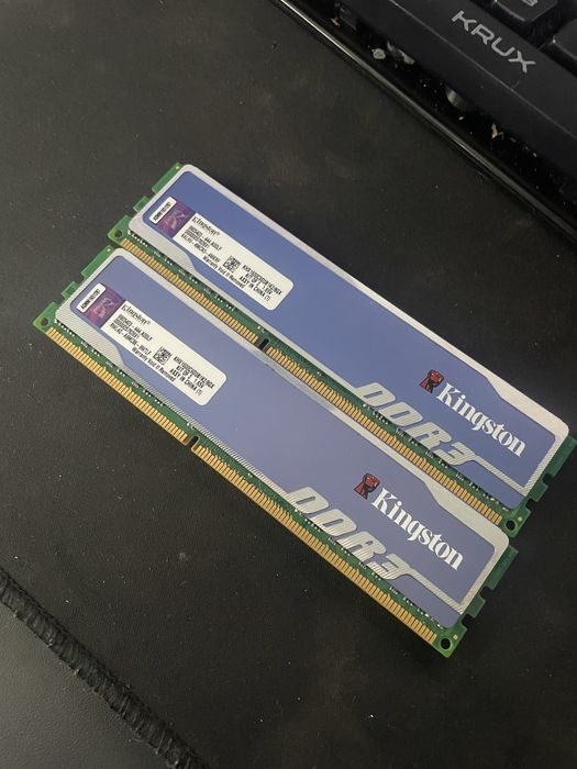 kosci ram kingston hyperX ddr3 1600MHz (2x4gb) 8gb ram