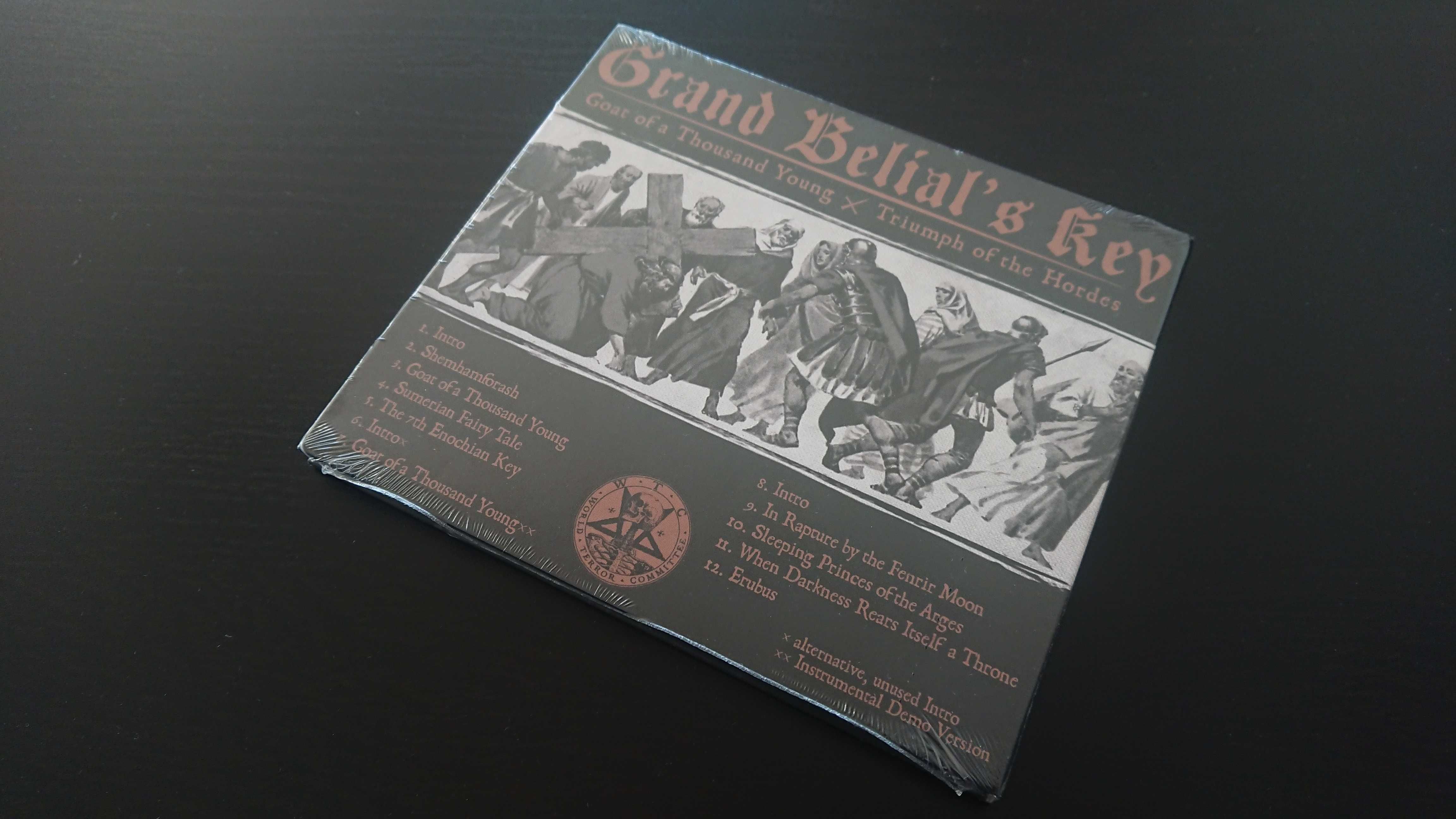 Grand Belial's Key Goat Of A Thousand Young Triumph Of The Hordes CD