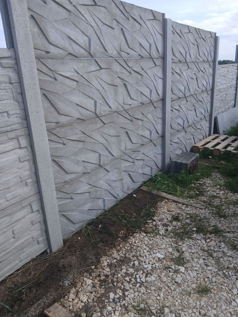 Ogrodzenie betonowe