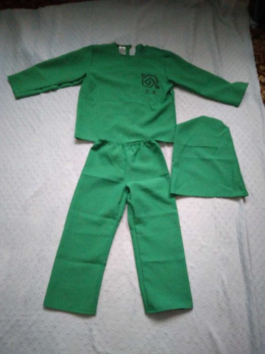 Костюм новорічний дитячий (скелет/ельф) з Німеччини